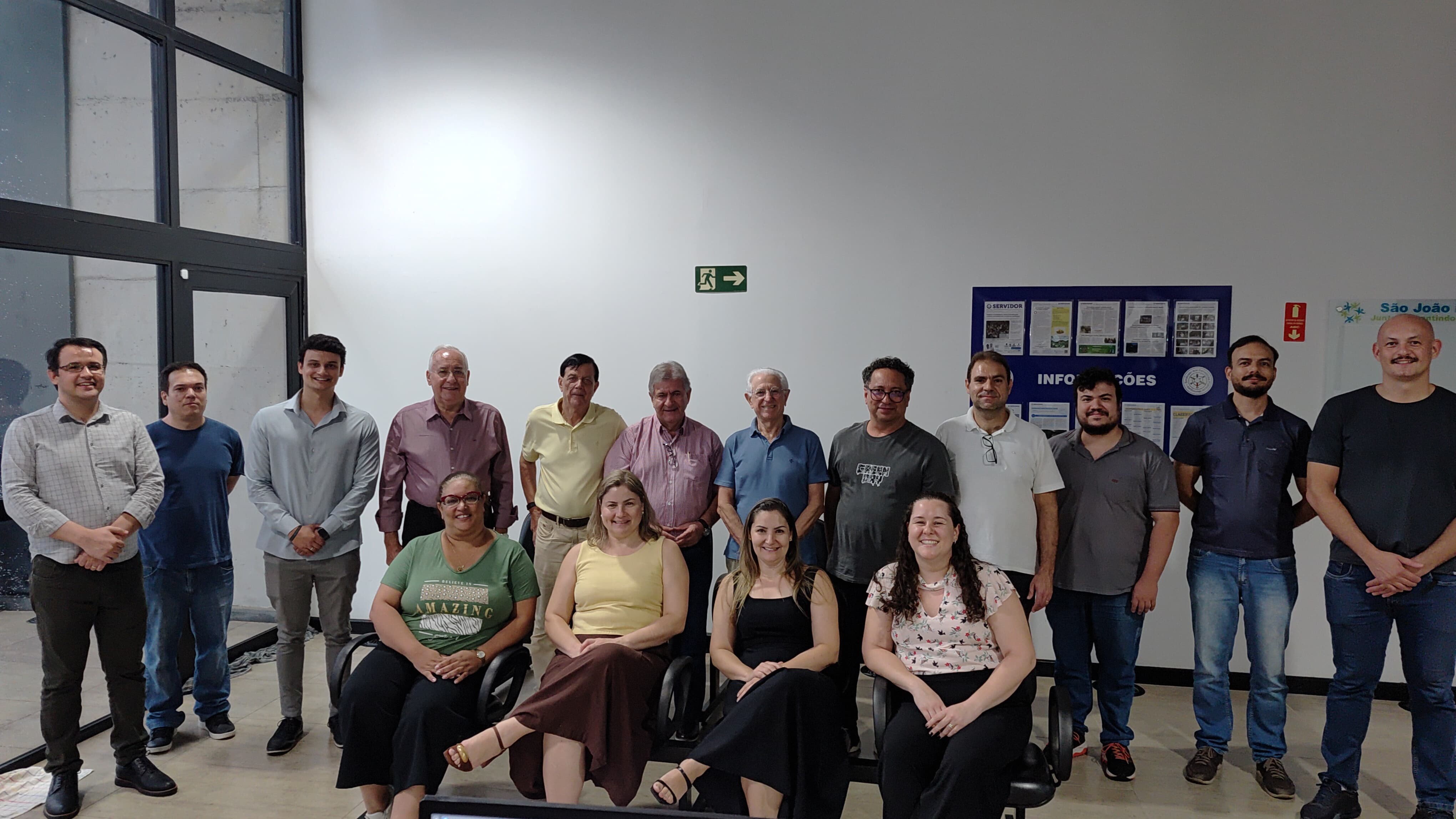 Ex-Conselheiro Sidney Estanislau Beraldo Visita São João Prev